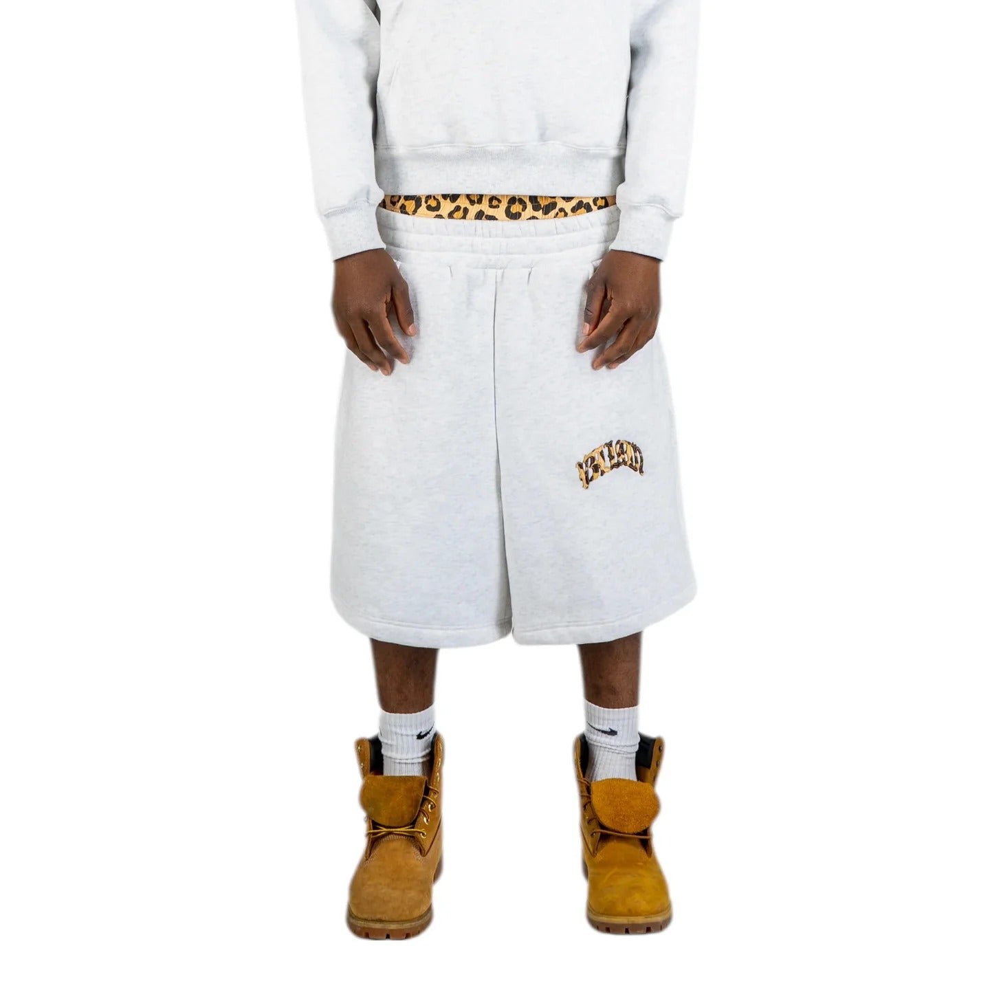 Revelse LP Shorts de Cintura Doble